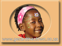 Flower Princess Face Painting